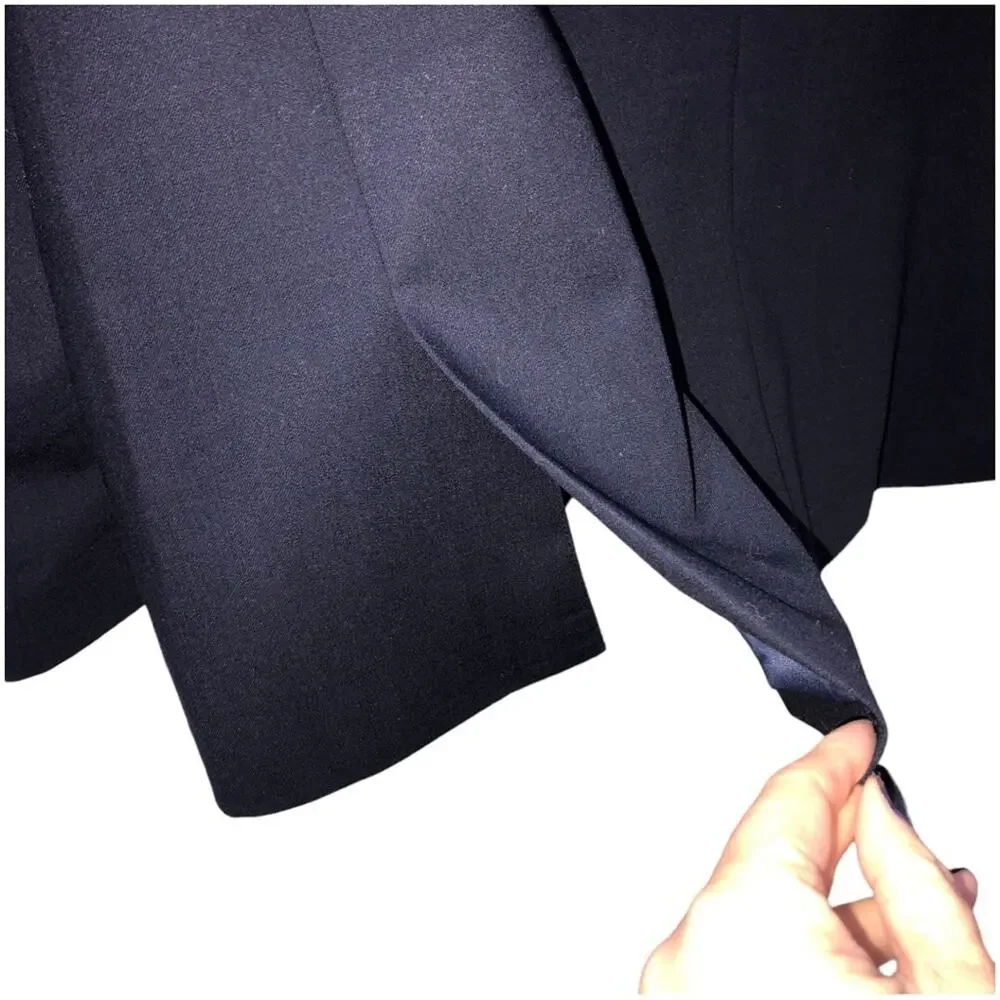 Daniel Hechter Leonard Wool Suit Jacket Navy 48R NWT